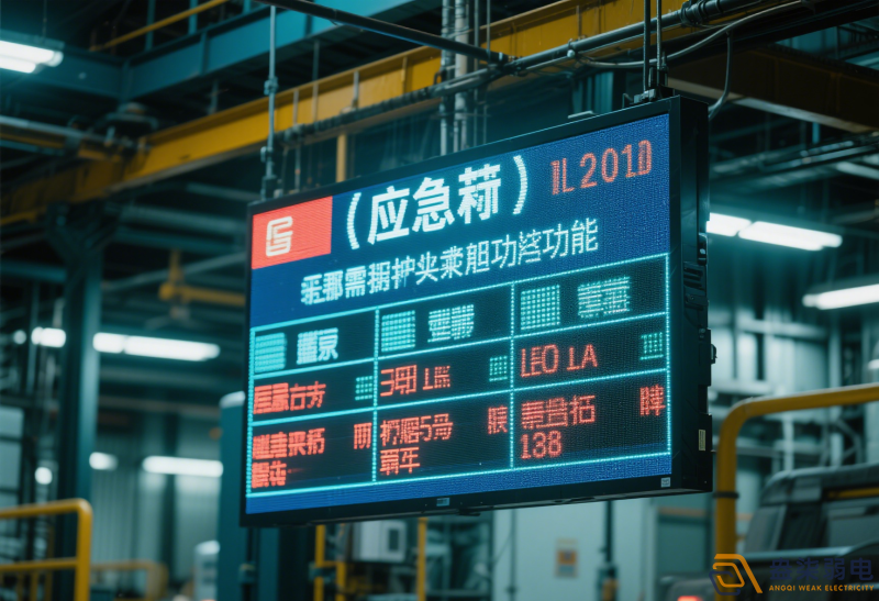 工廠應(yīng)急顯示的LED屏幕需要具備哪些功能？