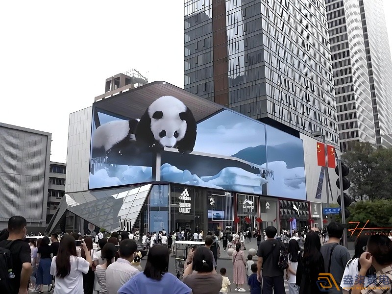 戶外裸眼3D大屏的p值由什么決定？